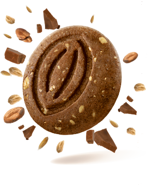 biscotto con cioccolato